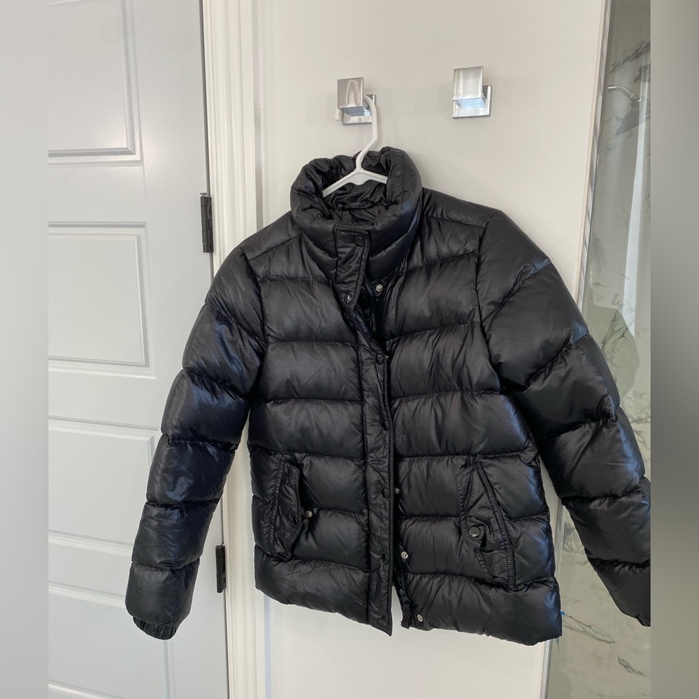 Jcrew black puffer jacket